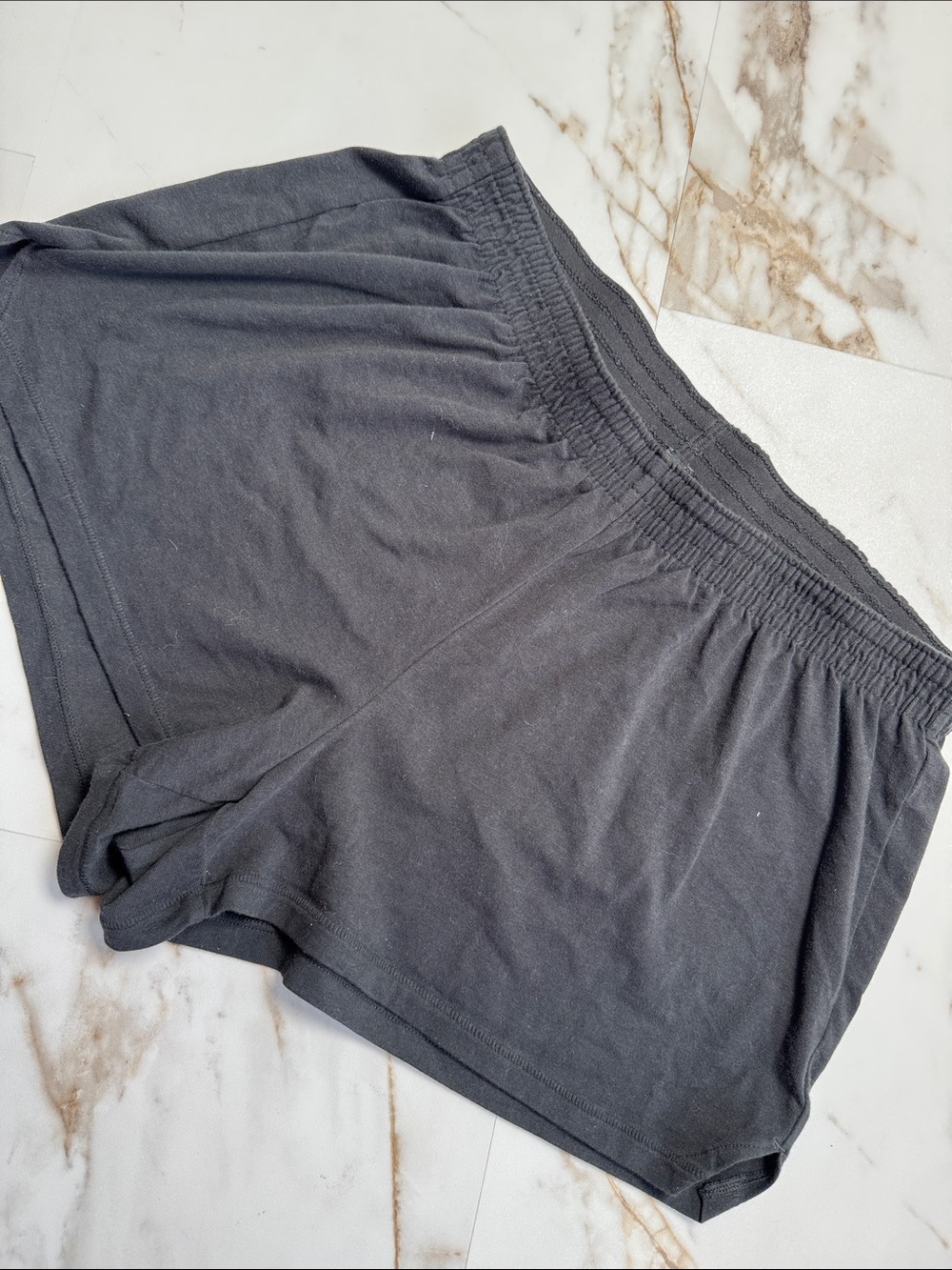 Skims Loungewear Black Shorts Sz M Comfy Dorm Ready